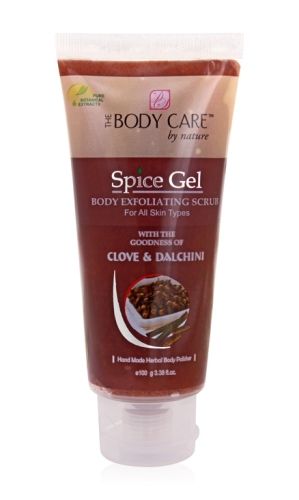 The Body Care Spice Gel Body Exfoliating Scrub
