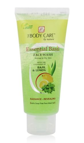 The Body Care Essential Basil Face Wash - Basil & Lemon