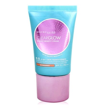 Maybelline ClearGlow Bright Benefit Cream 02 Radiance