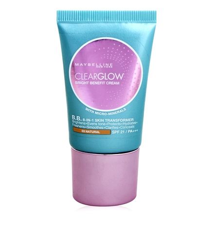 Maybelline ClearGlow Bright Benefit Cream 03 Natural