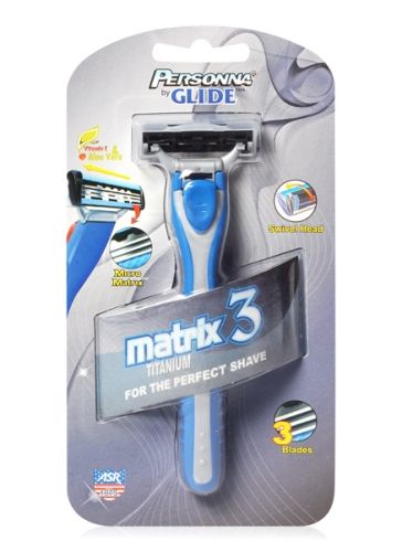 Glide Personna Matrix 3 Titanium Razor