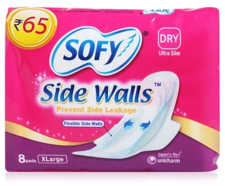 Sofy Dry Side Walls Sanitary Napkin - XLarge