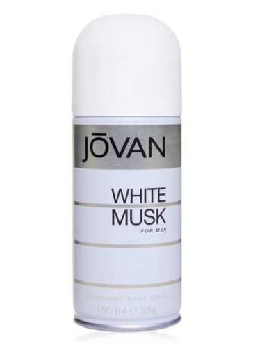 Jovan White Musk Deodorant Body Spray - For Men