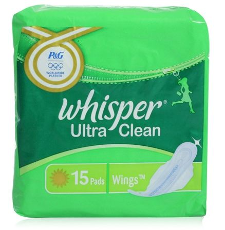 Whisper Ultra Clean Sanitary Napkins - Wings