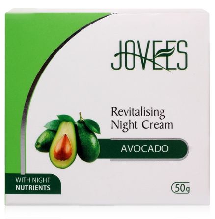 Jovees Revitalising Night Cream - Avocado