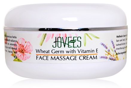 Jovees Face Massage Cream - Wheat Germ with Vitamin E