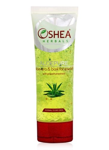 Oshea Herbals Aloepure Aloe Vera and Basil Face Wash