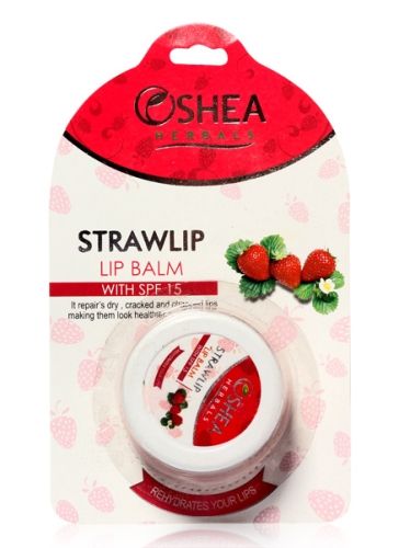 Oshea Herbals Strawlip Lip Balm - With SPF 15