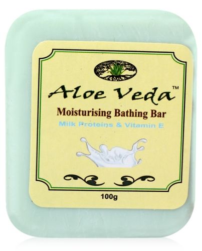 Aloe Veda Moisturising Bathing Bar - Milk Proteins with Vitamin E