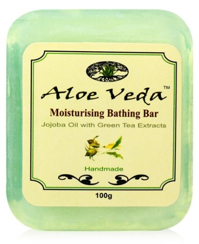 Aloe Veda Moisturising Bathing Bar - Jojoba Oil with Green Tea Extracts