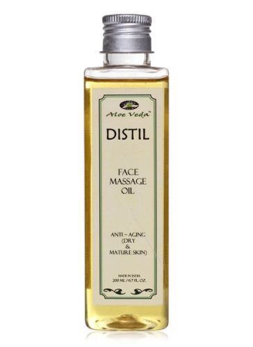 Aloe Veda Distil Anti-Aging Dry & Mature Skin Face Massage Oil