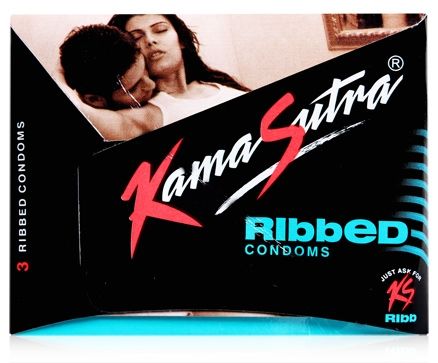 Kamasutra Ribbed Condoms - Pack Of 3
