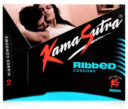 Kamasutra Ribbed Condoms - Pack Of 10