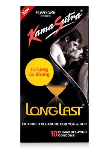 Kamasutra Longlast Condoms - Pack Of 10