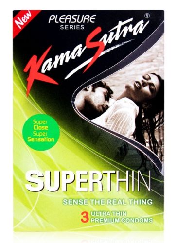 Kamasutra Superthin Condoms - Pack Of 3