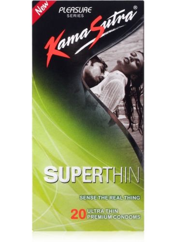 Kamasutra Superthin Condoms - Pack Of 20