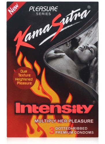 Kamasutra Intensity Condoms - Pack of 3