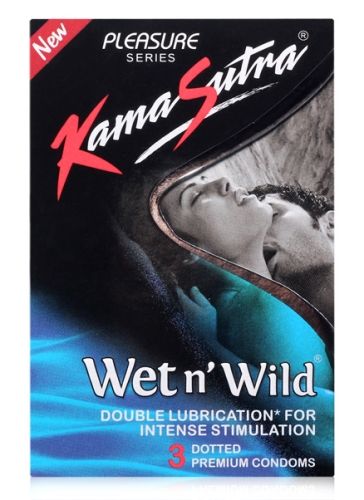 Kamasutra Wet n'' Wild Condoms - Pack Of 3