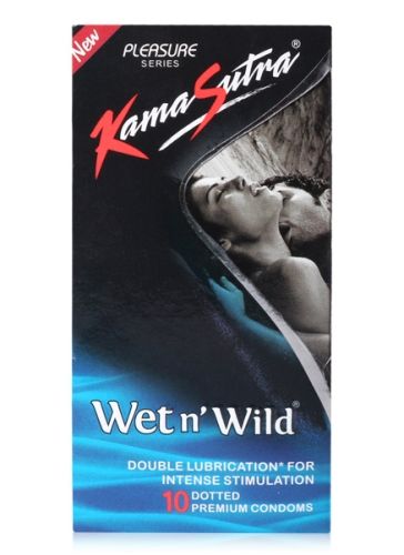 Kamasutra Wet n Wild Condoms - Pack Of 10