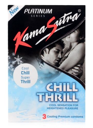 Kamasutra Chill Thrill Condoms - Pack of 3