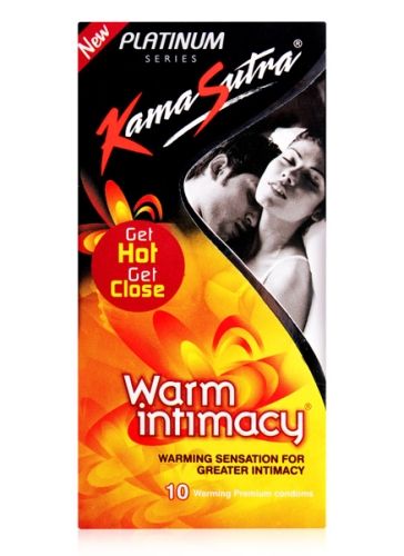 Kamasutra Warm Intimacy Condoms - Pack Of 10