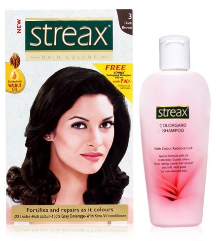 Streax Hair Colour Combipack  3 Dark Brown
