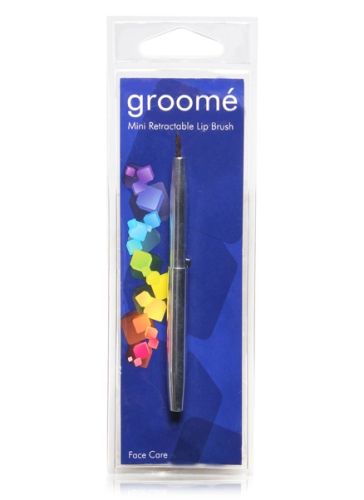 Groome Mini Retractable Lip Brush
