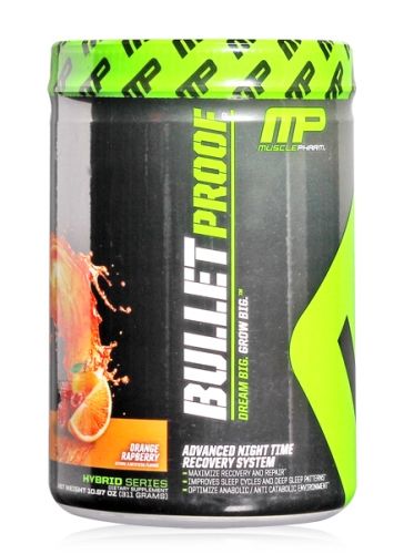 Muscle Pharm Bullet Proof Advanced Night Time Recovery System - Orange Raspberry