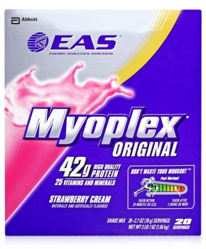 EAS Myoplex Original High Quality Protein Powder - Strawberry Cream