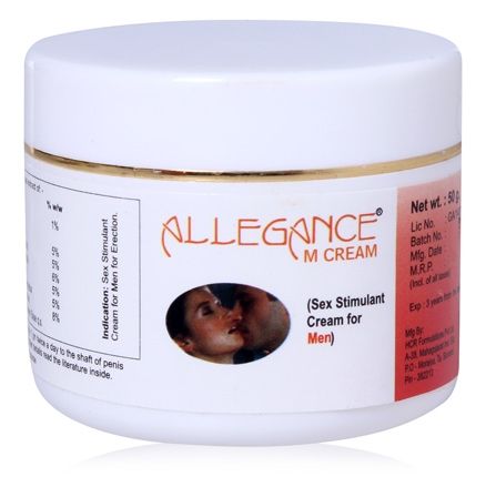 LA Herbal Allegance M Sex Stimulant Cream - For Men