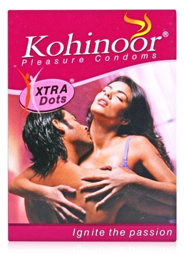 Kohinoor Xtra Dots Pleasure Condoms