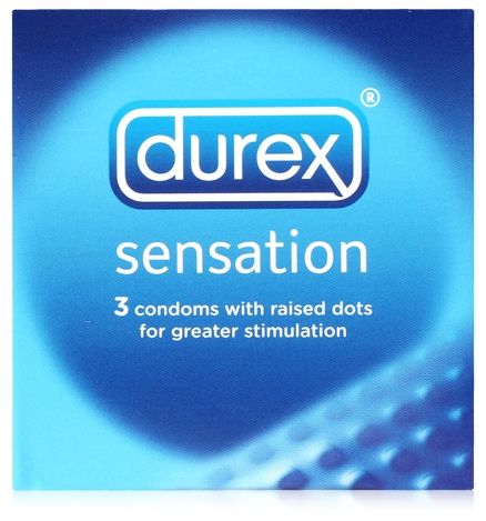 Durex Sensation Condoms - Pack of 3