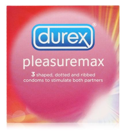 Durex Pleasuremax Condoms - Pack of 3