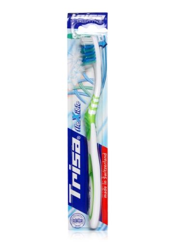 Trisa Flexible Toothbrush - Soft Green
