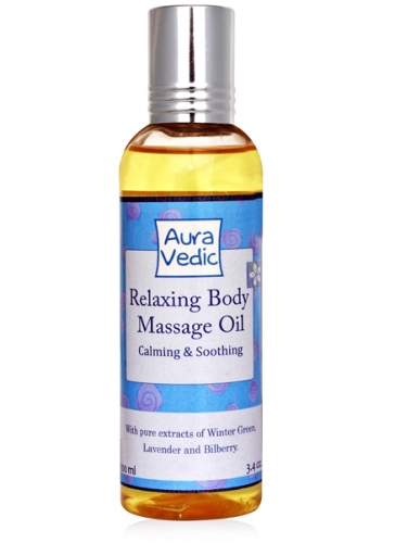 Aura Vedic Relaxing Body Massage Oil