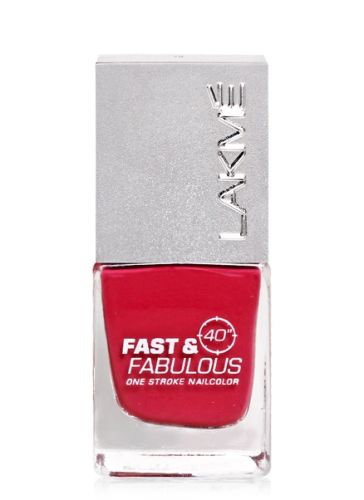 Lakme Fast and Fabulous Nail Color - 20 Fizzy Pink