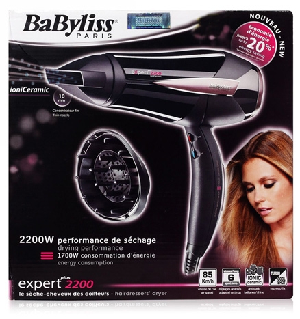 Babyliss Hair Dryer Expert Plus 2200W - Ref.D261E