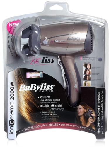 Babyliss Hair Dryer Beliss Ioniceramic 2000 W