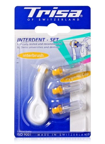 Trisa - Interdent Set with hygienic cap