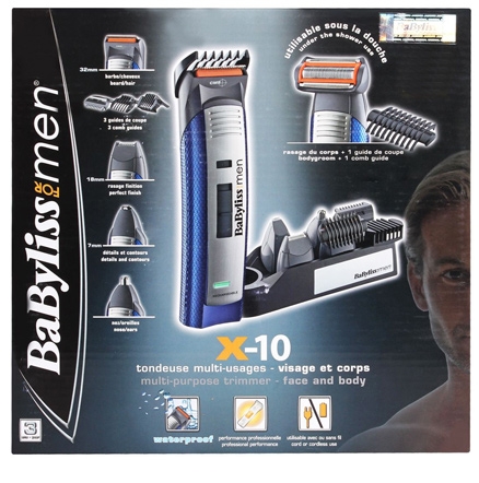 Babyliss For Men X-10 Multi Purpose Trimmer - Ref.E836XE