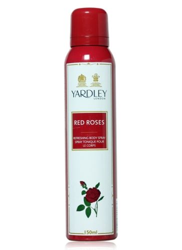 Yardley Refreshing Body Spray - Red Roses