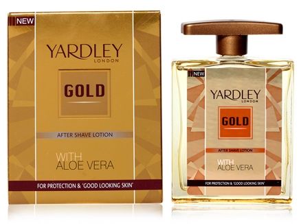 Yardley Gold After shave Lotion with Aloe Vera