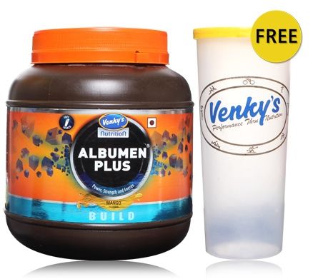 Venky''s Albumen Plus Protein Powder - Mango Flavor