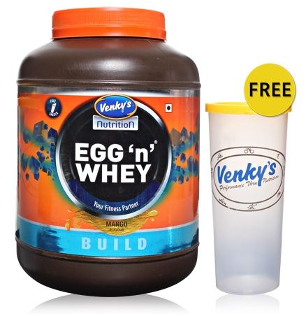 Venky''s Egg n Whey Protein Powder - Mango Flavour