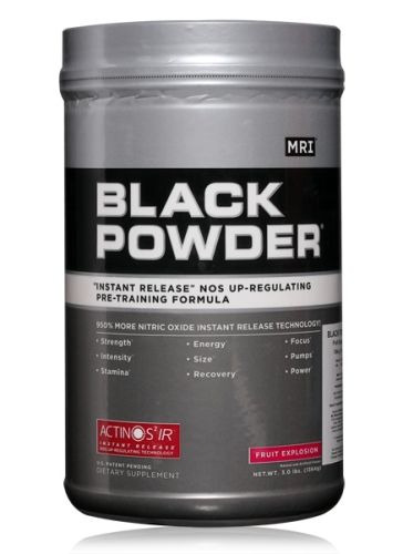 MRI Black Powder Instant Release NOS up-Regulating Pre Training formula - Fruit Explosion