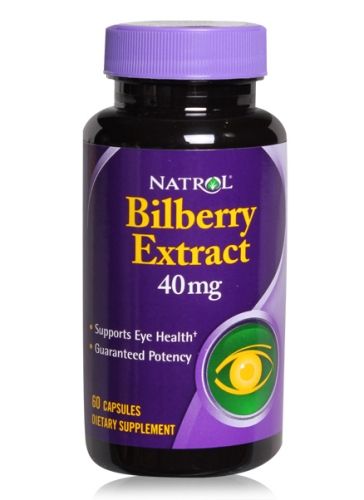 Natrol Bilberry Extract - 40 mg