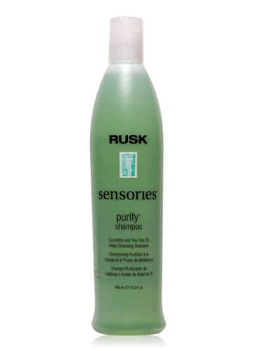 Rusk Sensories Purify Cucurbita and Tea Tree Oil Deep Cleansing Shampoo
