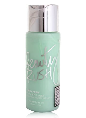 Victoria''s Secret Beauty Rush Wild Pear 3 In 1 Wash (Shower Gel Bubble Bath & Shampoo)