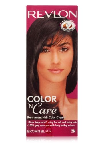 Revlon Color N care Permanent Hair Color cream - Brown Black 2N