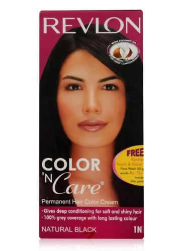 Revlon Color N Care Permanent Hair Color Cream - Natural Black 1N